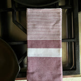 Tea Towel - Cabernet Stripe
